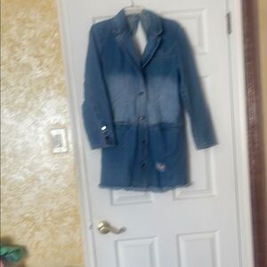 Stylish Blue Denim mini dress